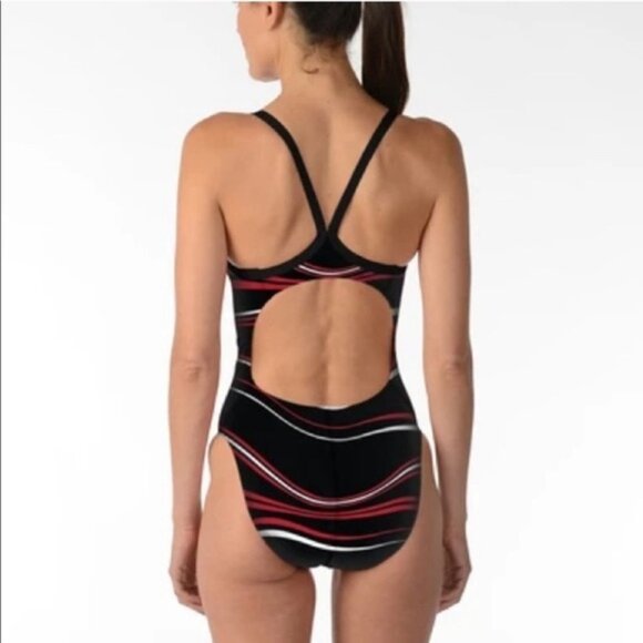 22/24/26 Adidas Elevate Vortex Swimsuit B1 - Picture 2 of 5